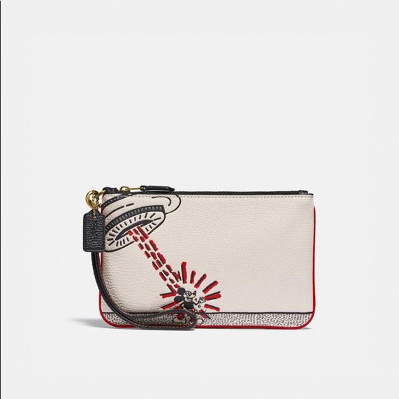 Coach Handbags - Disney Mickey Mouse X Keith Haring Small Wristlet